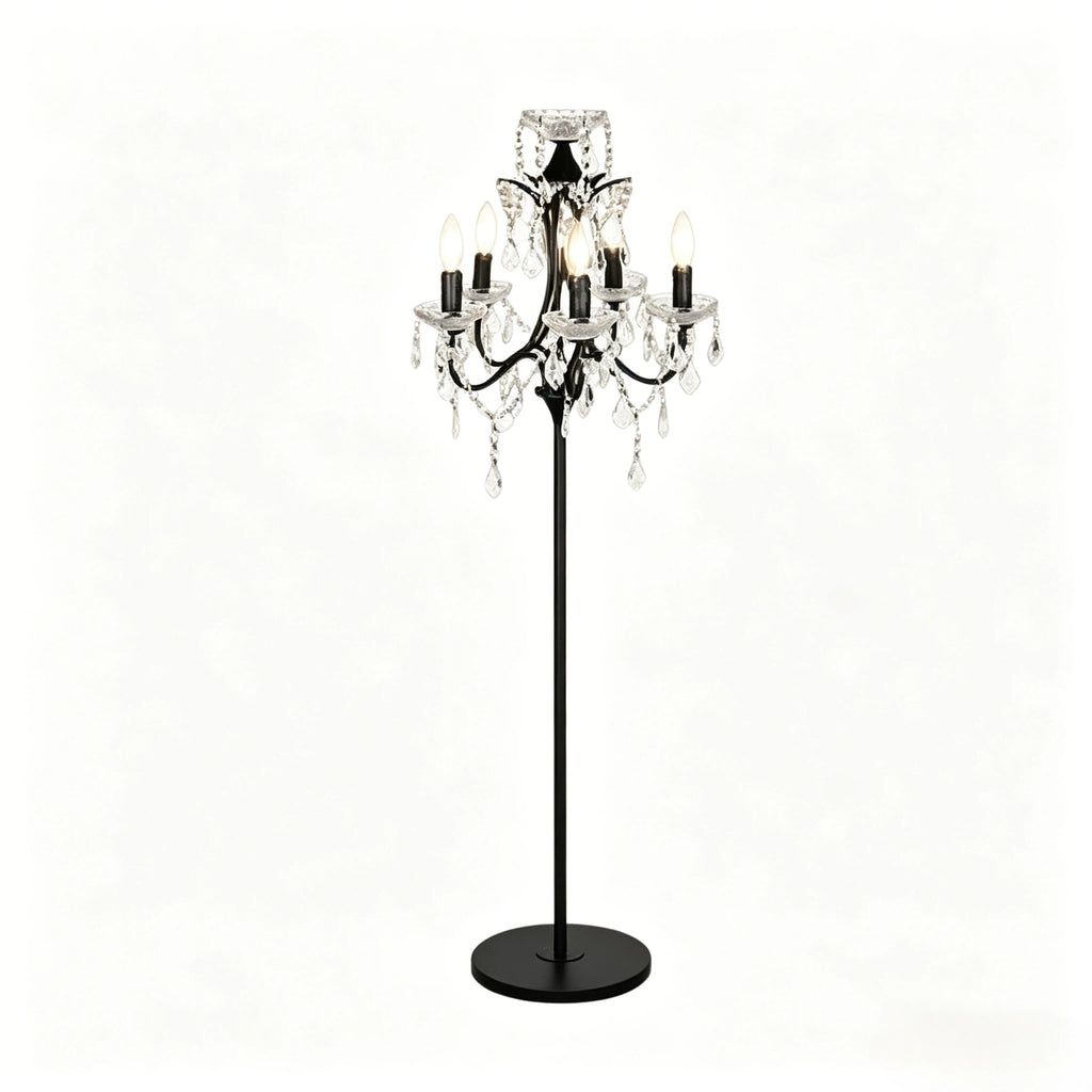 Lampadaire vintage à 6 lumières