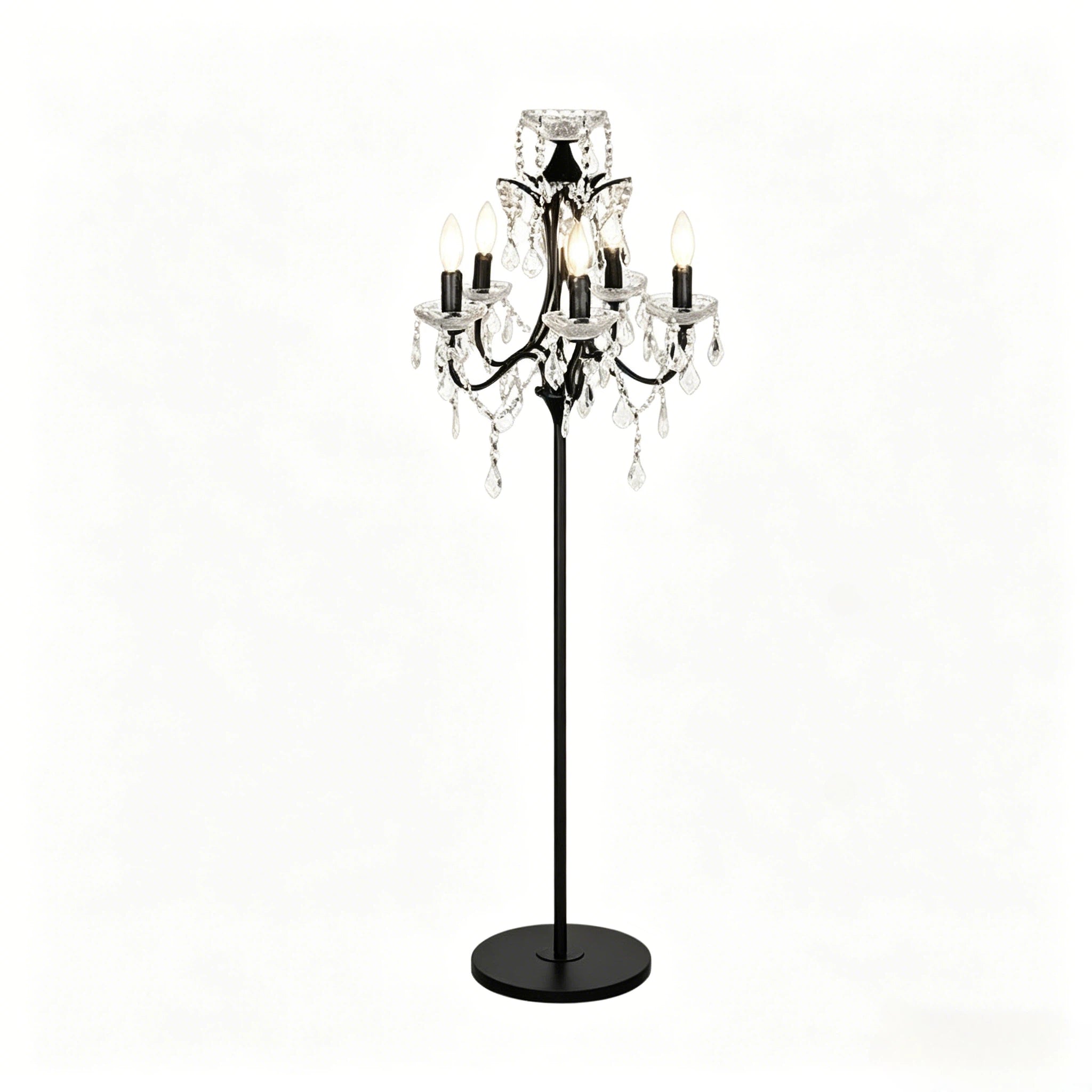 Lampadaire vintage à 6 lumières
