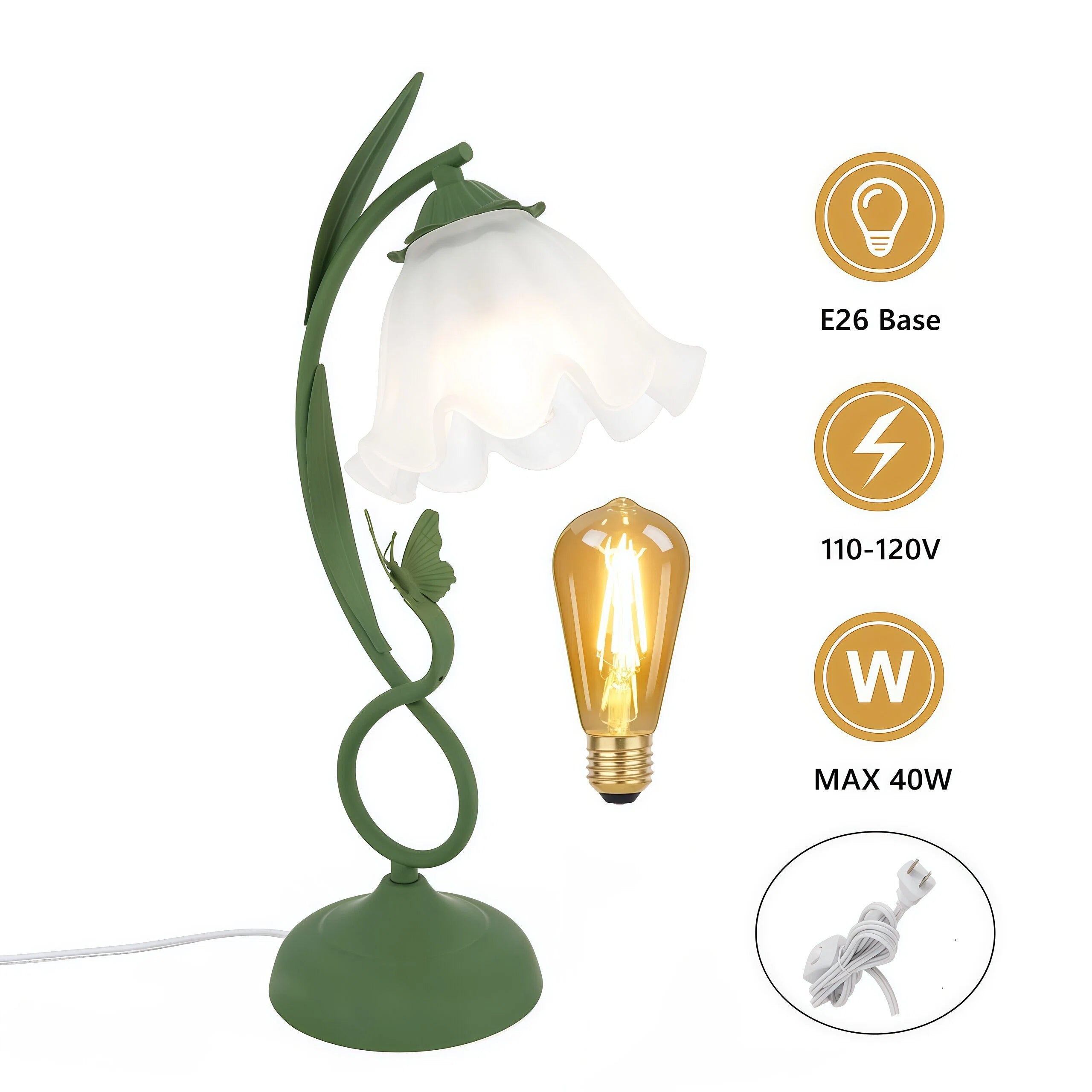 Lampe de table Muguet